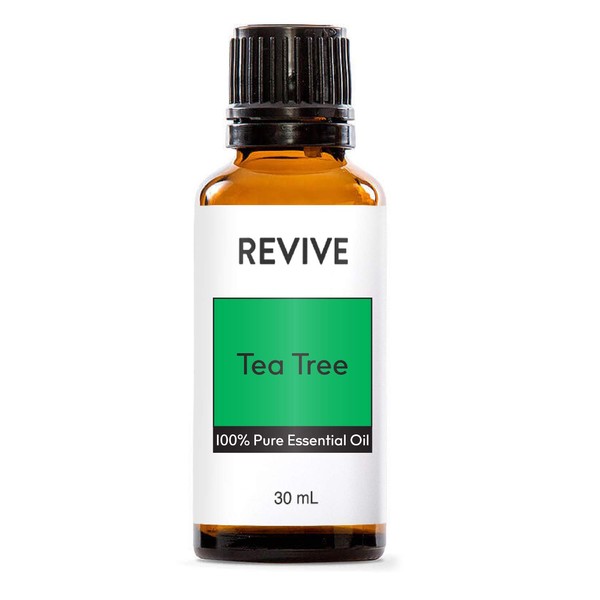 Tea Tree Essential Oil 30mL by Revive Essential Oils - 100% Pure Therapeutic Grade, For Diffuser, Humidifier, Massage, Aromatherapy, Skin & Hair Care