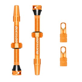 BUCKLOS Tubeless Presta Valve Stem 40/44/55/60/65/80/100 mm, Valve Stem Kit with Valve Core Removal Tool for Road Bike/Mountain Bike/MTB, Fit Most Bicycle Rims, Super Light Durable Aluminum Stem