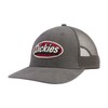 Dickies Men's Patch Logo Trucker Cap, Slate, AL Grey
