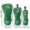 Golf Headcover Driver DR 460cc 440cc Wood FW Cover Utility