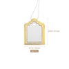 500pcs Paper Tag Label Tag with Hanging String for Jewelry
