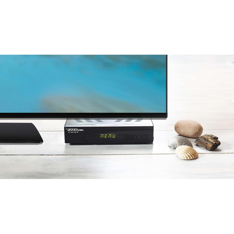 Vantage VT-93 DVB-T2 Receiver for Italy (Italian Menu Navigation, HD