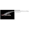 JACKALL Worm Big Backer Spare Body/Pintail Glare Silver Lure