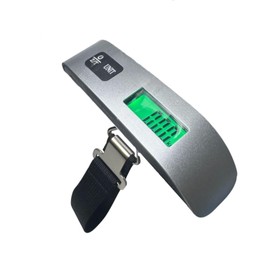 Luggage Scale, Hanging Baggage Digital Weight Scale with LCD Display, Portable, Tare Function, Lightweight & Compact for Travel & Home Use – 110 lb / 50 kg