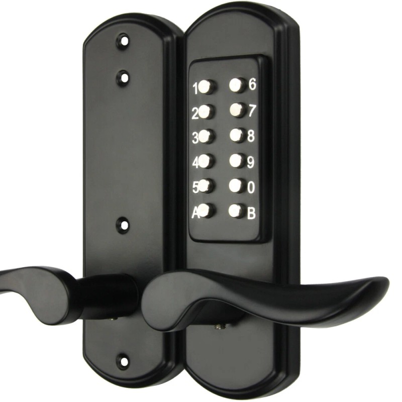 Elemake Keyless Mechanical Stainless Steel 304 Door Lock Digital Code