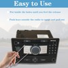 4 PCS Car Radio Removal Tool, U & V Shape