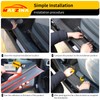 Maxzina Door Sill Protector Compatible with 2022-2025 Ford Maverick Inner