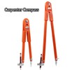 Professional Woodworking Compass 25cm Large Compass Carpenter Tools for Drawing