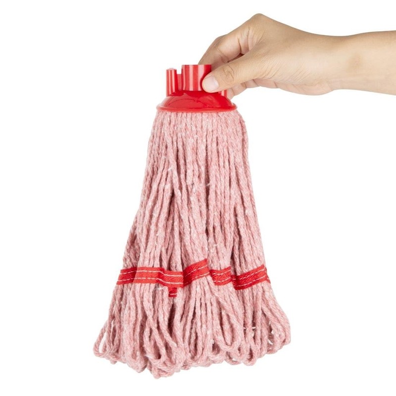 Jantex Deck Mop Head Red Stripe, 200 g