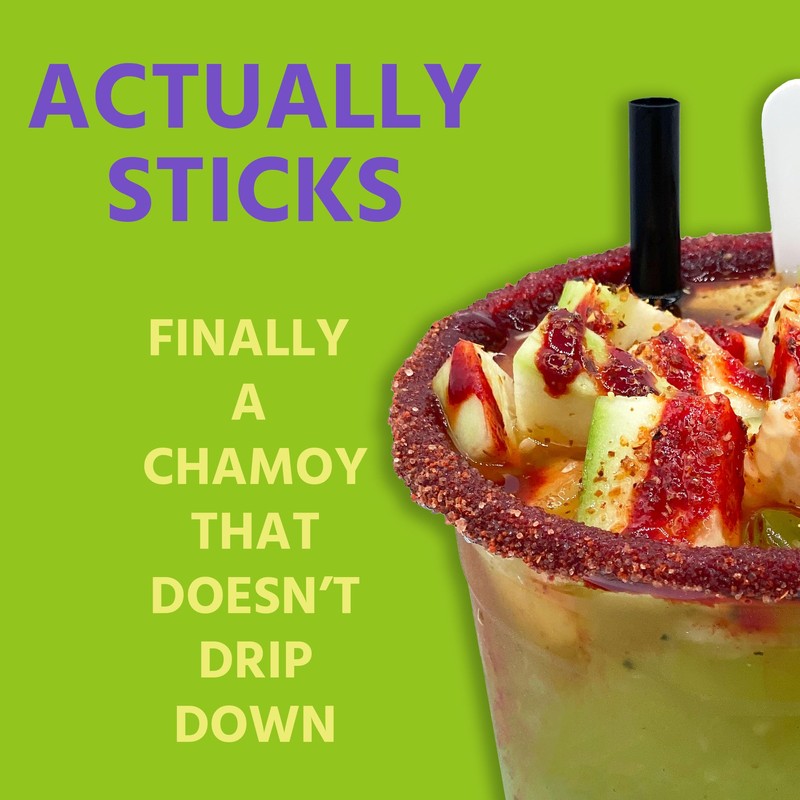 Sapo's Miches Chamoy Rim Dip - Tamarind Candy Sauce for