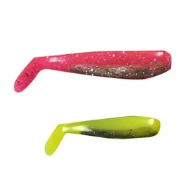 Coreman Alkaline Shad 3.5 inches (90 mm) #068 Clear