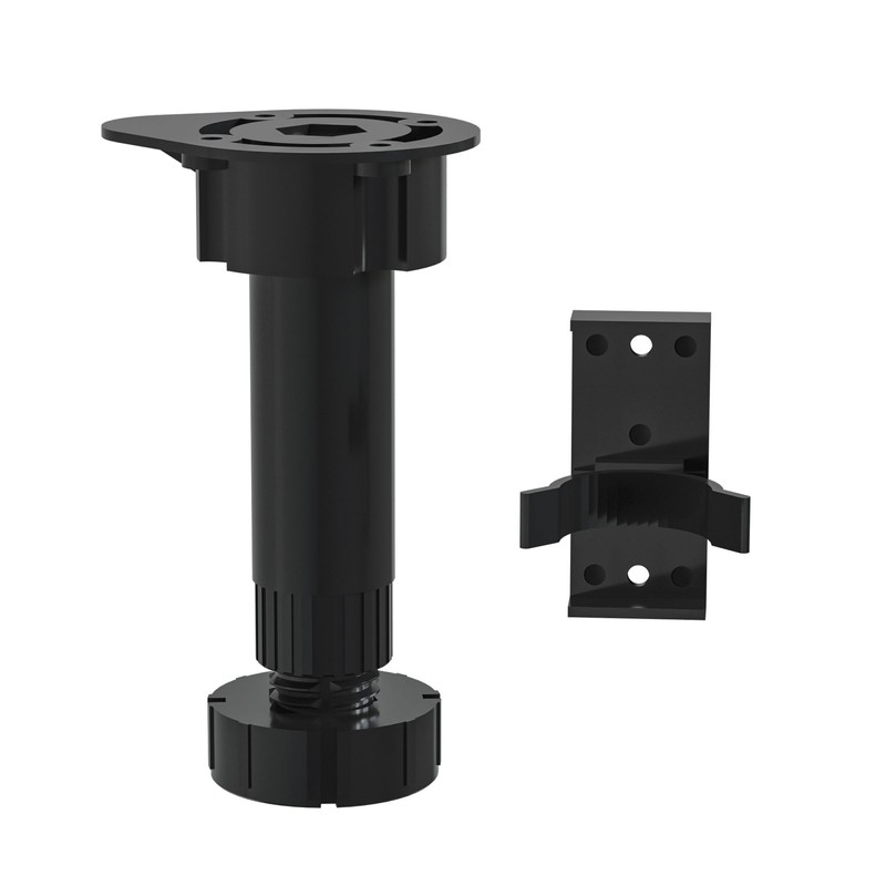 Dowell 4 Pack Heavy-Duty Leveling Feet 4-9/16" to 5-7/8" Adjustable