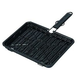 Pearl Metal Co., Ltd. Fish Grill Combination Sensor Dirt-Free Gas Fire Only Hot Grill HB-6038