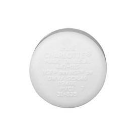 CHARLOTTE PIPE 1 1/2 DWV Cap DWV (Drain, Waste and Vent) (1 Unit Piece)