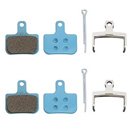 The Lord of the Tools 2 Pairs of Bicycle Disc Brake Pads Replacement Parts Compatible with Sram Level T/Level TL/TLM B1, Compatible with AVID Elixir Bicycle Brake Pads, Ceramic