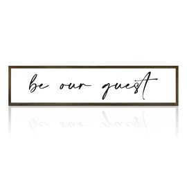 Be Our Guest Sign, Be Our Guest Wall Decor, Guest Room Wall Decor, Bedroom Wall Decor Above Bed, Tiered Tray Sign, Wooden Box Sign Desk Décor, Home Wall Decor Wood Framed, Rustic Farmhouse Decor