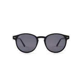 Kapten & Son London sunglasses, unisex, stylish sunglasses made from selected materials, reliable sun and UV protection, frame width: 135.5 mm, all black