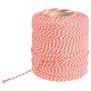 Esschert's Design C2058 Striped Cooking Yarn, Red/White Checkered, 100 Meters