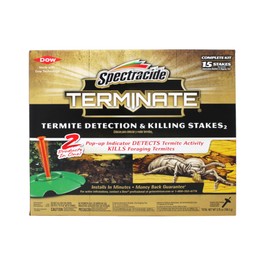 Spectracide Terminate Termite Detection and Killing Stakes, New 15 Count