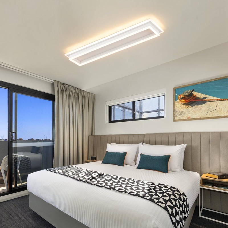 Vloitgol Dimmable Led Ceiling Light with Remote Control 31.5in Modern