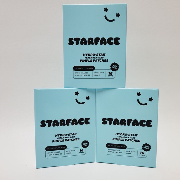 Starface Hydro-Star Pimple Patches Refill 48ct Blue Box Exp 6/25