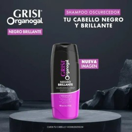 2 Shampoo Grisi Organogal Brillante De Cabello 400 Ml                                                                                                 