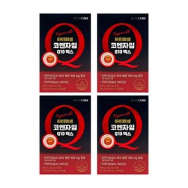 Nutricore Hypercell Coenzyme Q10 Max 1000mg x 30 capsules x 4 boxes / 뉴트리코어 하이퍼셀 코엔자임Q10 맥스 1000mg x 30캡슐 x 4박스