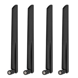 Superbat 4G LTE Cellular Trail Camera Antenna 4dBi SMA Male Omni-Directional Antenna (4-Pack) for Spypoint Cuddeback Trail Camera Stealth Cam Tactacam Hotspot Wireless Router