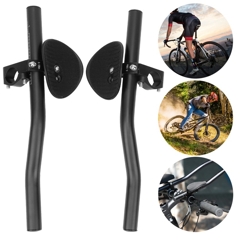 Bike Rest Handlebar Set Cycling Bicycle TT Bars Arm Relaxation