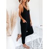 AlvaQ Jumpsuits Summer Baggy Overalls One Piece Jumpsuit Womens Comfy