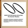 WH01X24180 Washer Drive Belt for GE GTW460AMJ0WW, GTW460ASJ2WW, GTW485ASJ0WS, GTW485ASJ0WW,