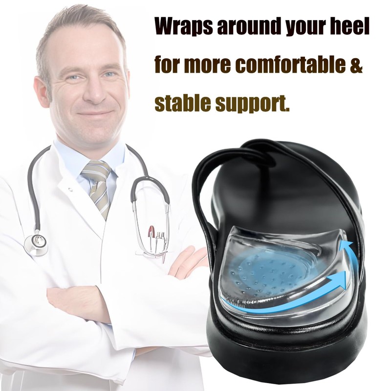 3 Layer Adjustable Orthopedic Heel Lift for Supination & Over-Pronation