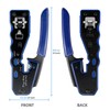 Crimping Tool Kit,Industry Cable Clamp Set - Heavy-Duty Crimping Tool