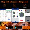 Wireless Meat Thermometer for Grilling and Smoking, 800FT Bluetooth Thermometer