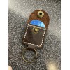 Handmade Leather Guitar Pick Holder Keychain, Guitar Pick Holder Case