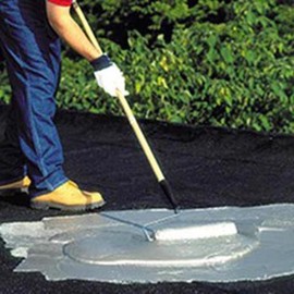Gardner Aluma-Kote Gloss Silver Fibered Aluminum Fibered Aluminum Roof Coating 5 gal.
