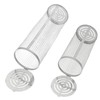 2PCS BBQ Net Tube Stainless Steel Barbecue Grill Basket Rolling