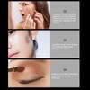 Lighted Makeup Mirror White Rechargeable ABS Housing Adjustable Brightness Portable
