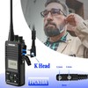 SAMCOM Surveillance Radio Earpiece with Mic for Two Way Radios,