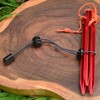 Ieron 10pcs Backpack Elastic Cord Fixed Buckle Backpack Cane Holder