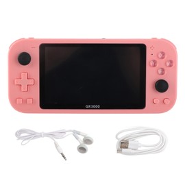 Electric Game Player 5.1in High Definition Display Portable Vintage Controller Game Console Pink