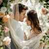 TOAOFY 5x10ft White Backdrop Curtains White Tulle Wrinkle Free Background