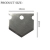 DraCra 20 Pack PTFE Tube Cutter Blades Replacement Teflon Tubing