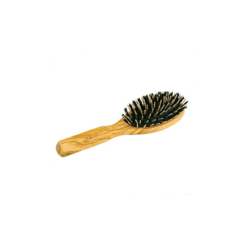 Redecker Olive Wood Hair Brush (Wood Pin & Boar Hair