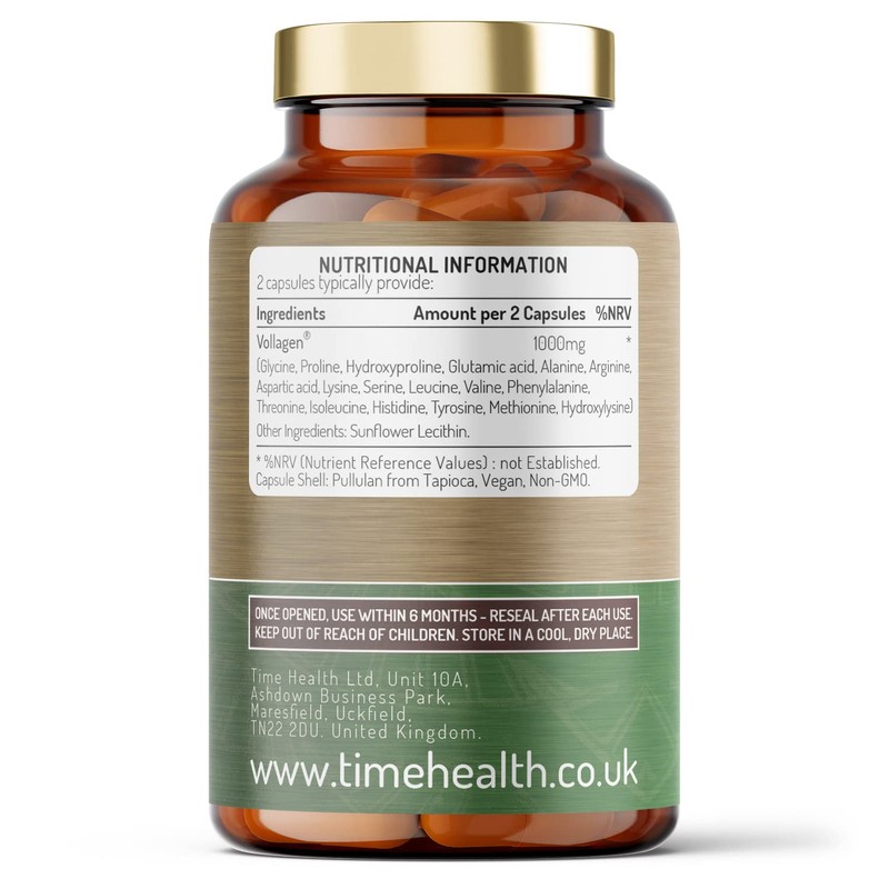 Time Health Vollagen? Advanced Vegan Collagen - 18 Amino Acid