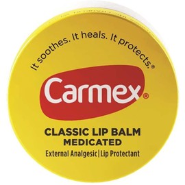 Carmex - Tarro de bálsamo labial agrietado, 0.25 oz
