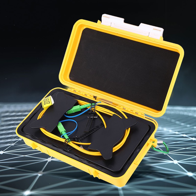 OTDR Launch Cable Box SM Sc APC-Sc APC 2km Dead