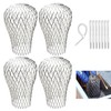 Pack of 4 Leaf Protection Gutters, Gutters, Leaf Protection, Downpipe