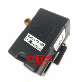 Senco Pressure Switch Single Port Replacement 95-125 PSI w/Unloader