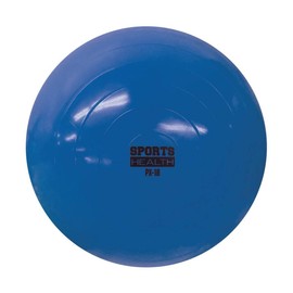 Sports Health™ - Exercise Ball, Stability Ball for Posture, Standard Fitness Ball for Athletes, Balance, Pilates, Yoga, Core and Phyiscal Therapy, Available in 3 Sizes (Blue - 55cm)